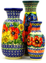 Polmedia Polish Pottery Vase